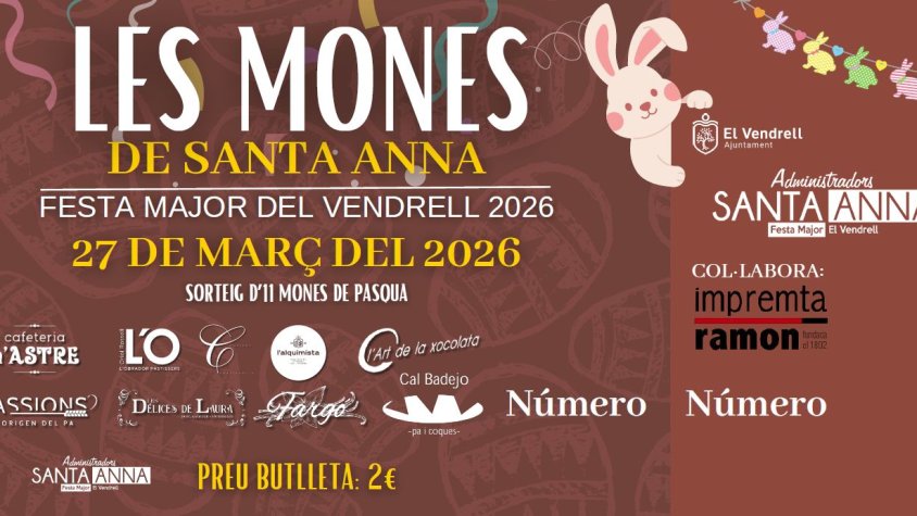 Torna el sorteig de “Les mones de Santa Anna”