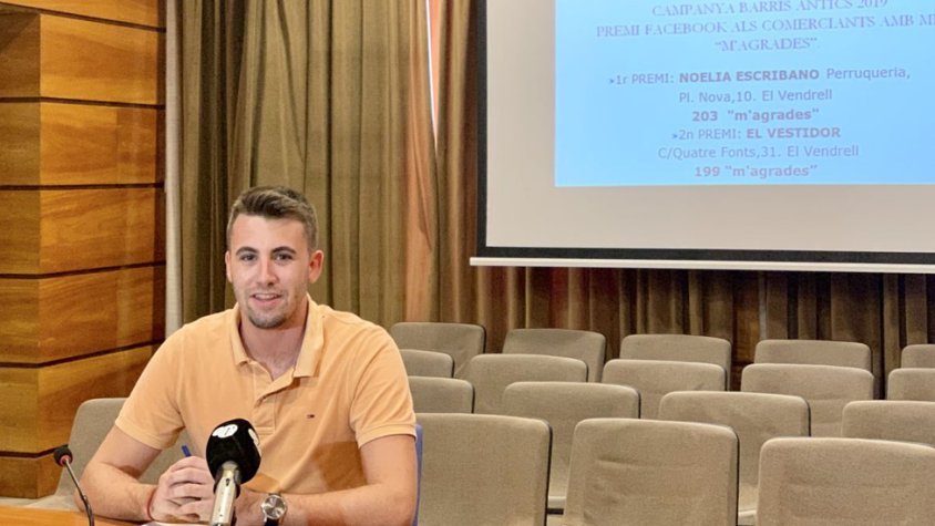 Premi als comerciants del Vendrell participants a la campanya “Compra i guanya al Vendrell”