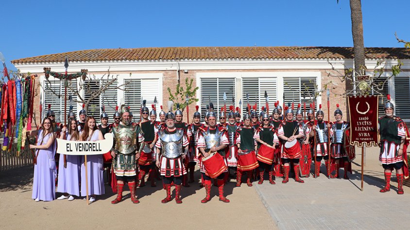 Armats del Vendrell durant la trobada
