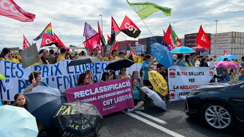 La jornada de vaga d'aquest divendres és la tercera a tot Catalunya del cicle d'aturades anunciat per aquest tercer trimestre