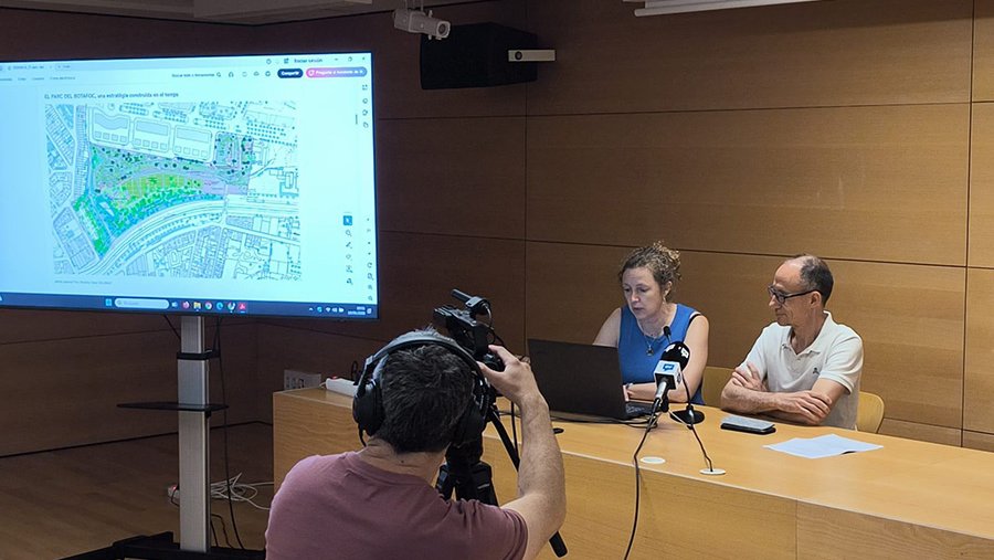 El Vendrell presenta el projecte executiu del Parc del Botafoc i la zona d’aparcament públic