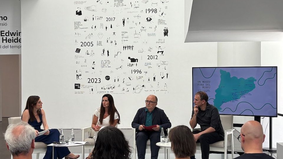 La Biblioteca Pública Terra Baixa, en col·laboració amb la Sala Portal del Pardo, exposa Numax presenta i Warehouse interior, dues peces de la Col·lecció MACBA