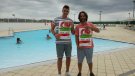 Festa nocturna amb família a la piscina del Club Tennis