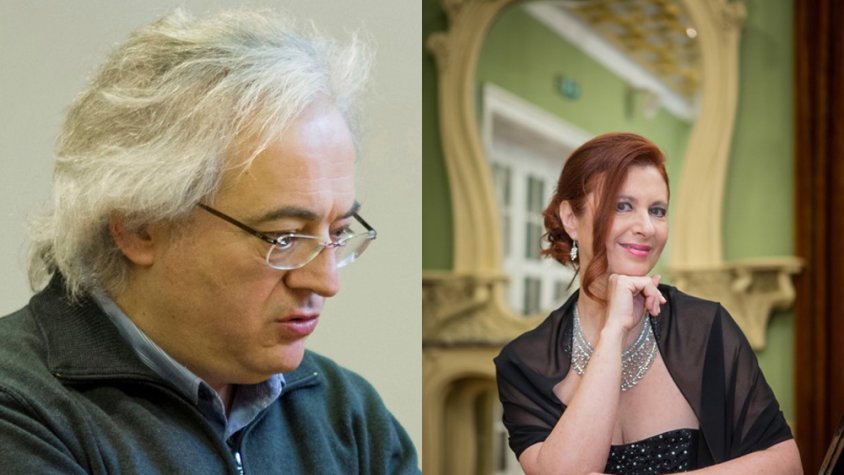 La soprano israeliana Sivan Rotem i el pianista baixpenedesenc Jordi Camell